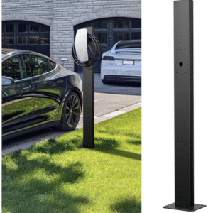 Soporte de pedestal para cargador Tipo 1 – Carga segura y organizada