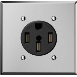 Toma de pared empotrada NEMA 14‑50R – 50 A SUV / para carga de EVs